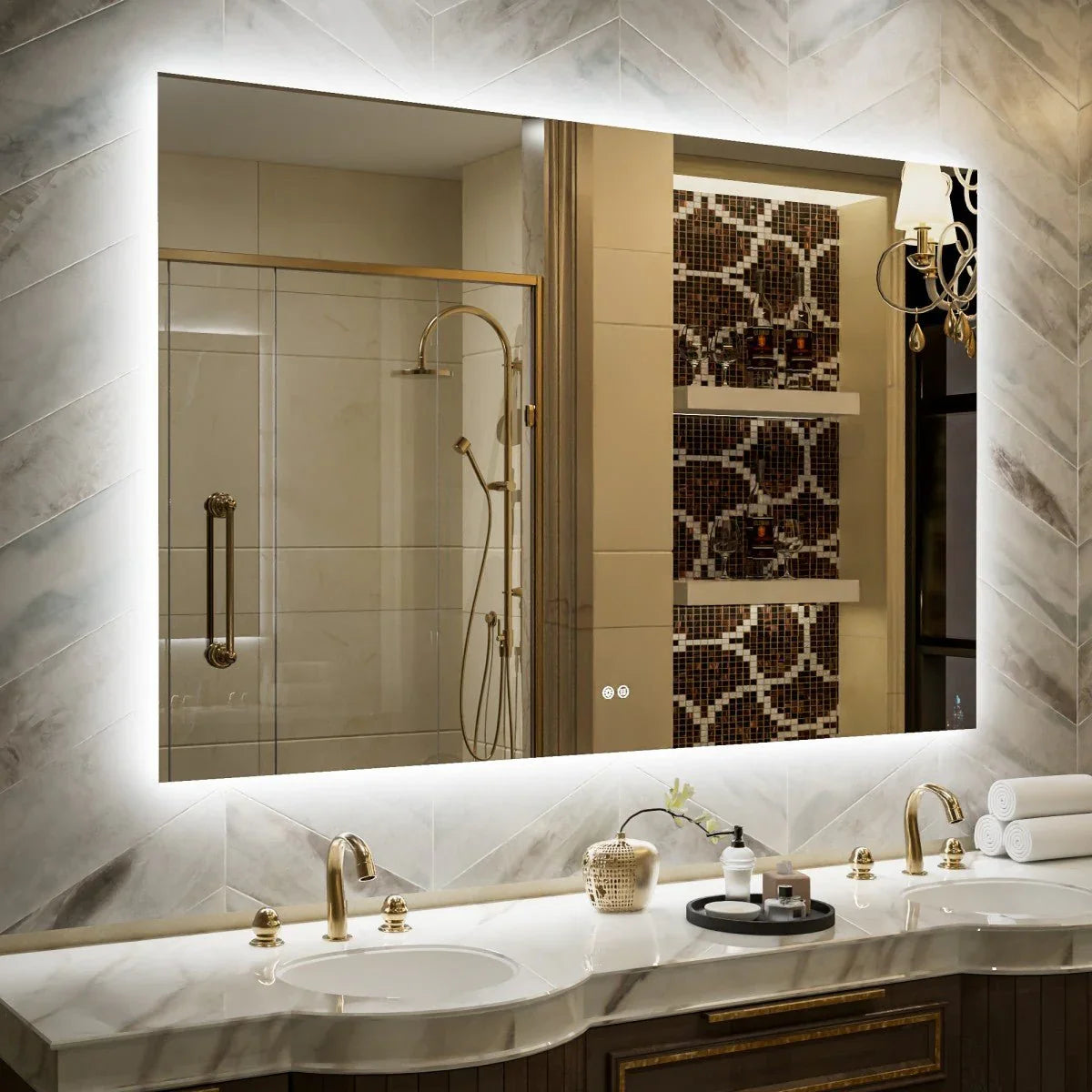 LED Backlit Bathroom Mirror