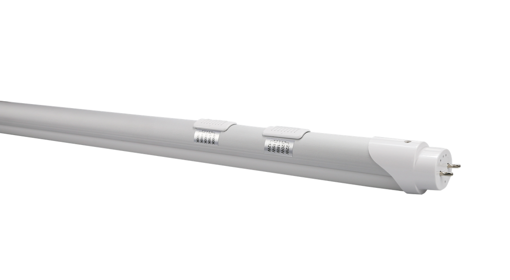 4FT T8 LED Tube Light, Type A+B Hybrid, 12-22W Selectable, 5 CCT Selectable, Frosted Cover