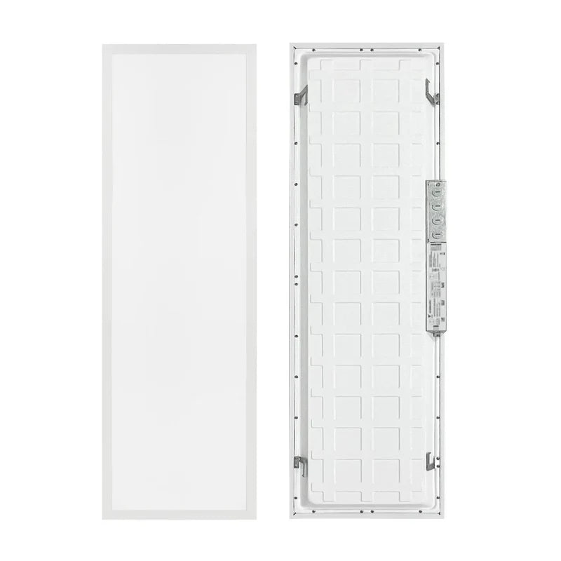 1x4 FT LED Flat Panel Light, 20W/25W/30W/35W/40W Wattage Selectable, 3000K/3500K/4000K/5000K/6500K CCT Selectable, 130 LM/W, 0-10V Dimmable, ETL & DLC Listed
