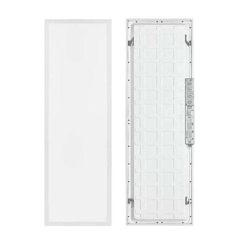 1x4 FT LED Flat Panel Light, 30W/35W/40W Wattage Selectable, 3500K/4000K/5000K CCT Selectable, 130 LM/W, 0-10V Dimmable, ETL & DLC Listed, 4-Pack