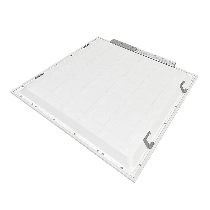 2x2 FT LED Flat Panel Light, 20W/25W/30W/35W/40W Wattage Selectable, 3500K/4000K/5000K CCT Selectable, Microwave & Bluetooth Ready, 130 LM/W, 0-10V Dimmable