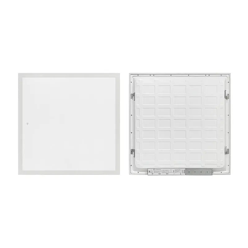 2x2 FT LED Flat Panel Light, 20W/25W/30W/35W/40W Wattage Selectable, 3500K/4000K/5000K CCT Selectable, Microwave & Bluetooth Ready, 130 LM/W, 0-10V Dimmable