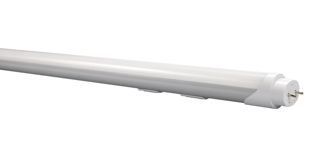 4FT T8 LED Tube Light, Type A+B Hybrid, 12-22W Selectable, 5 CCT Selectable, Frosted Cover