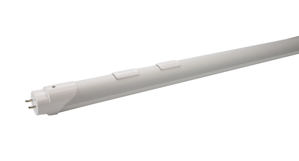 4FT T8 LED Tube Light, Type A+B Hybrid, 12-22W Selectable, 5 CCT Selectable, Frosted Cover